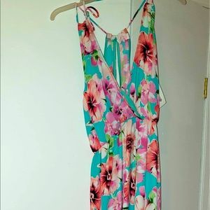 Floral Maxi Dress Small